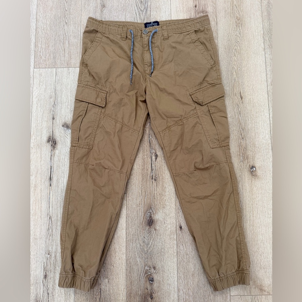 Men's Tan Cargo Jeggings Pants XL